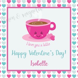 I love you a latte Valentine's Tag