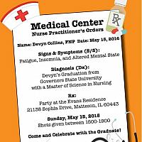 Medical Graduation Invitation