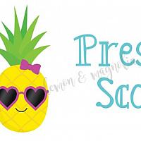 Pineapple Personalized Calling Cards