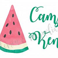 Watermelon Slice Personalized Calling Card/Gift Tag