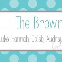 Teal Polka Dot with Grey Personalized Calling Card